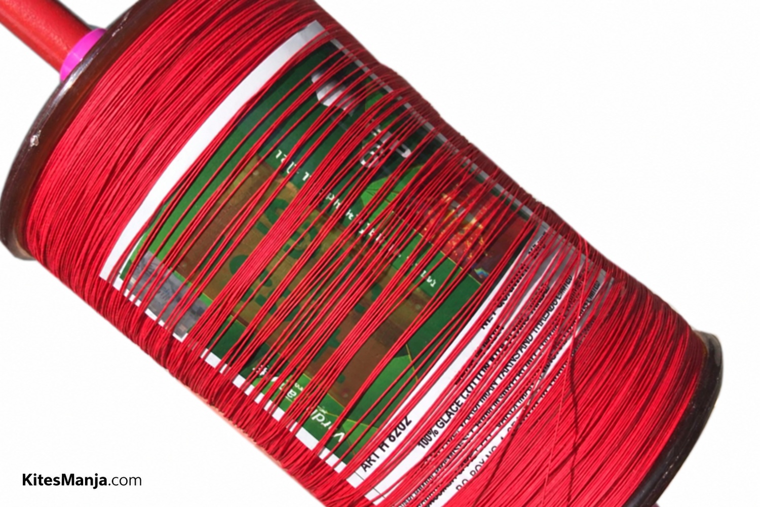 Panda Gold 9 Cored Manja 3 Reel with Advanced Kite Thread Cutting Manja (Limited Stock ) Latest Version 1.2 — Red Color Only
